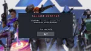 Valorant error code VAN 152 - how to fix the hardware ban