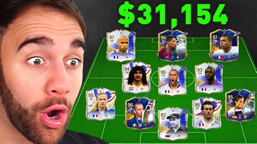 Building the ultimate Euro winners team in FIFA! Zlatan bicycle kick challenge