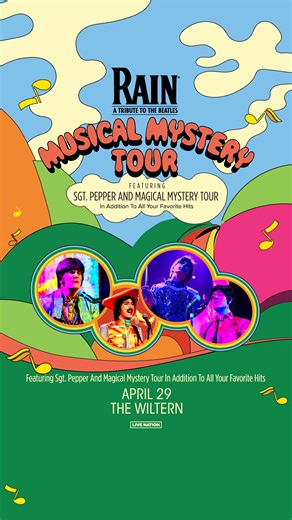 1.1K views | RAIN: A Tribute to the Beatles is an electrifying...