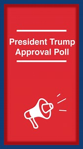 3M views · 3.4K reactions | *Official Presidential Job Performance Survey* How would you rate my performance so far? Please take a moment to take the one-question poll today! | Donald J. Trump | Facebook