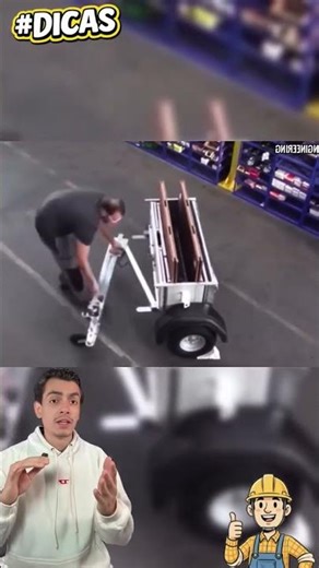 Imagine a foldable trailer that fits anywhere. Follow Ak TV #trailer #construction #building
