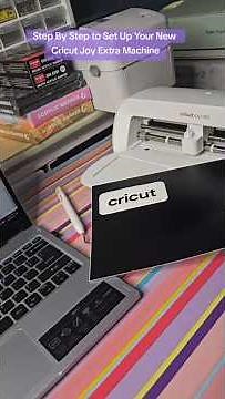 Setting Up Cricut Joy Xtra for the First Time. #cricut #cricutjoyxtra #crafts