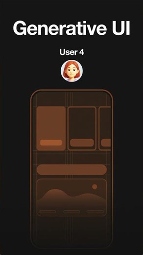 What is Generative UI? #ai #ui #uidesign #designsystem #ux #uxdesign #designer #chapgpt #generative