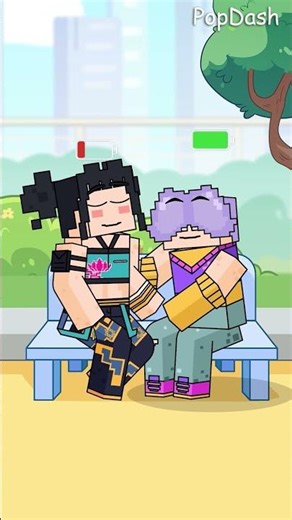 When You’re Stuck in Toxic Love… Zoey x Mystery’s Sad Love Story #minecraft #shorts