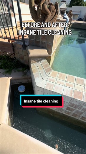 Insane tile cleaning, I never seen such caked up tile before it was THICK, this took multiple days and was done without bead or sandblasting!