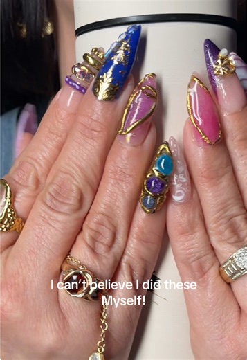 Amazing DIY Nail Art with Gel Extensions