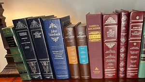 Vintage and Antique Classic Books, Bookstacks, Book Decor, Bookshelf Decorations, Black, Red & Blue With Gold Foil - Etsy