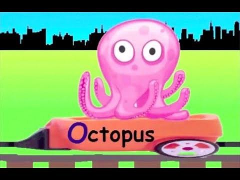 Learn Alphabet O Train - learning alphabet O Sounds for kids