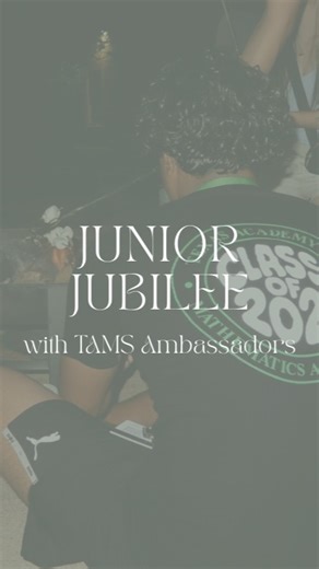 Texas Academy of Mathematics & Science on Instagram: "Welcome to Junior Jubilee with the TAMS Ambassadors! 🧸🌷 Junior Jubilee is a long standing tradition for the incoming class to have the opportunity to have fun, play games, and get to know each other! The night serves as a giant fun icebreaker for TAMS, and a way to chill and have fun before classes start. We hope all of co27 had fun at Junior Jubilee and an amazing first week back!! #tams #earlycollege #juniorjubilee #co27 #unt"