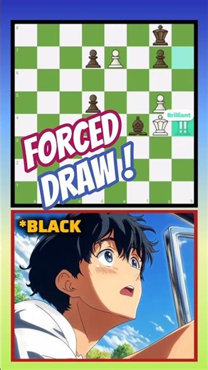 stalemate sacrifices #chess #chessgame #stalemate #brilliantmove