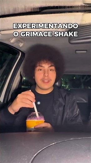🥤Experiencing GRIMACE SHAKE