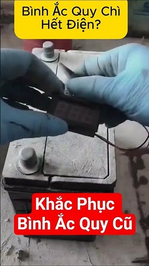 🔋 Cách khắc phục ắc quy chì yếu điện | Giải pháp tốt nhất cho xe của bạn!