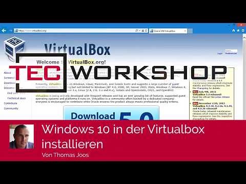 Windows 10 in der Virtualbox installieren