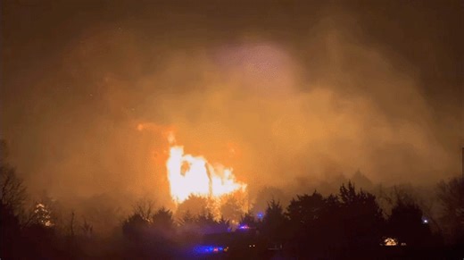 Crews Tackle Woodward Blaze as Fires Rage Across Western Oklahoma