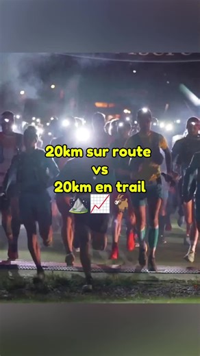 🏃‍♂️ 20 km sur route = 20 km en trail ? ❌ Pas du tout. Sur route : ➡️ allure régulière ➡️ terrain plat ➡️ effort prévisible En trail : ➡️ sentiers, rochers, racines ➡️ dénivelé / – ➡️ rythme irrégulier 👉 En trail, ce n’est pas la distance qui compte… mais le terrain le dénivelé. 💬 Et toi, tu préfères 20 km sur route ou en trail ? Dis-le en commentaire ⛰️📈🐐#trail #motivation #trailers #fy #trailrun