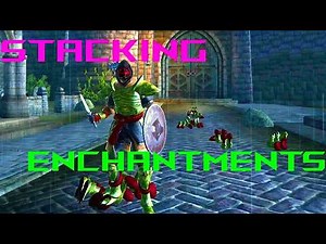 Permanently Stacking Enchantments in Oblivion/Duplication Exploit