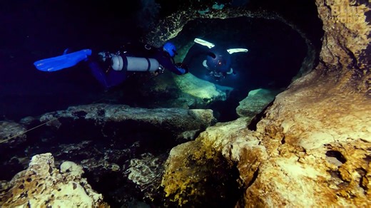 At Devil’s Spring, the cave looked calm - until we felt the current