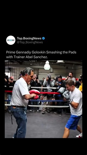 GGG Smashing the Pads: Unbelievable Boxing Skills