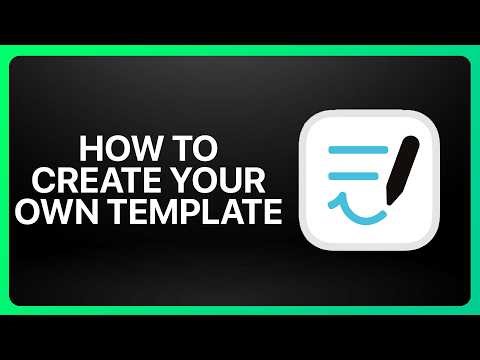 How To Create Your Own Template in Goodnotes! Tutorial