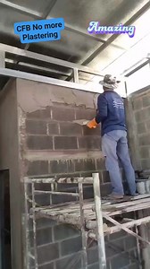 Use Concrete Formed Blocks less one process which is plastering. You save time, save money and save materials. With a resulting wall stronger, and smoother. #concreteformedblocks #fbreelsfypシ゚viralシ #fbreels #viralreelschallenge #reelsfb #houseandlotforsaleph #construction #contractor #constructionlife #building | Concrete Formed Blocks