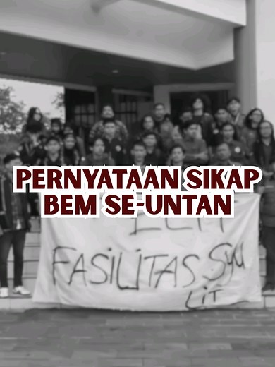 Pernyataan Sikap BEM Se-UNTAN: Suara Mahasiswa