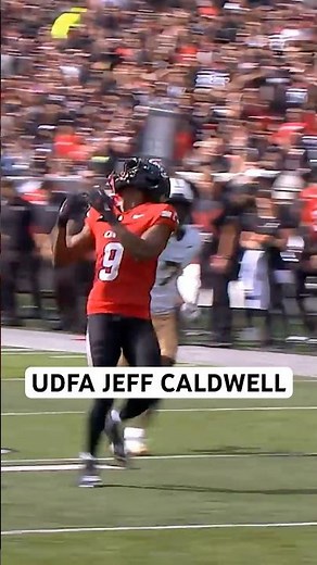UDFA WR Jeff Caldwell brings more elite athleticism to KC 😮‍💨