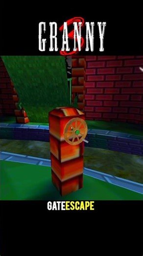 Granny 3 Gate Escape In Minecraft Mod 😱 #shorts #granny #gaming #gameplay