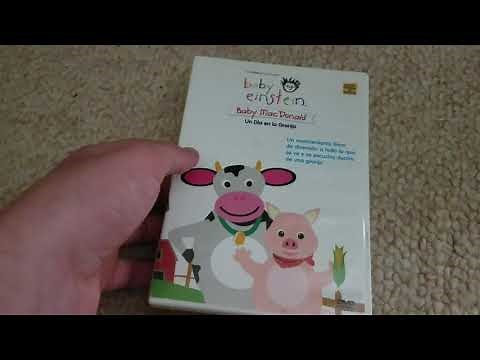 My foreign Baby Einstein DVD Collection