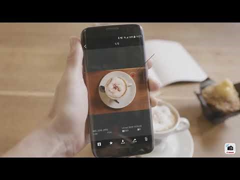 Partage de photos avec Canon Camera Connect