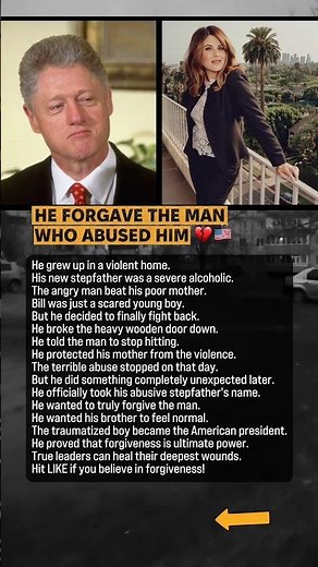 Bill Clinton Protected His Mother From Abuse