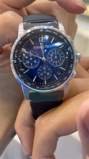 AP Code 11:59 Blue Chronograph #ap#audemarspiguet#code1159#26393#26393bc