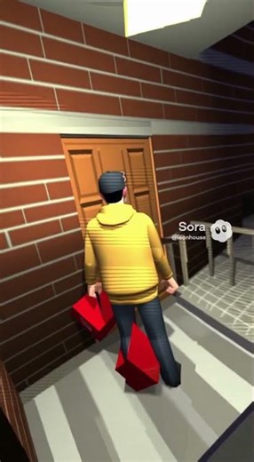 DoorDash… But It’s a PS1 Glitch Simulator 😭🎮✨ Sora 2 AI Video