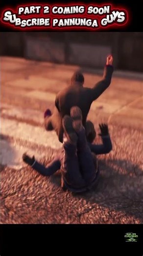 Insane Street Fight 🔥 | Saints Row 3 Remastered #shorts