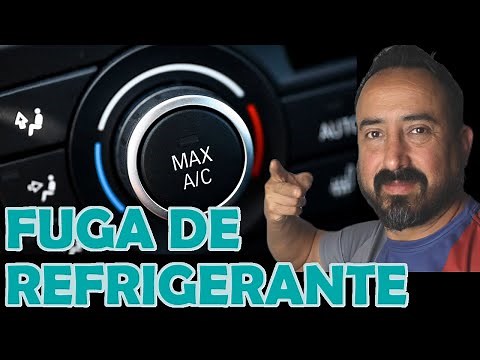 COMO REPARAR EL AIRE ACONDICIONADO automotriz, fuga de refrigerante