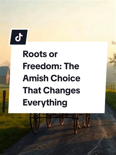 Choosing between Amish roots and personal freedom defines identity, loyalty, and belonging—revealing why some stay, some leave, and few return unchanged. #AmishCulture #AmishBeliefs #AmishLife #Rumspringa #PlainLife
