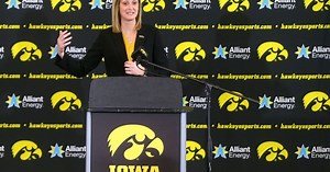 Iowa Football: Beth Goetz comments on Brian Ferentz firing, provides update to Iowa's OC search