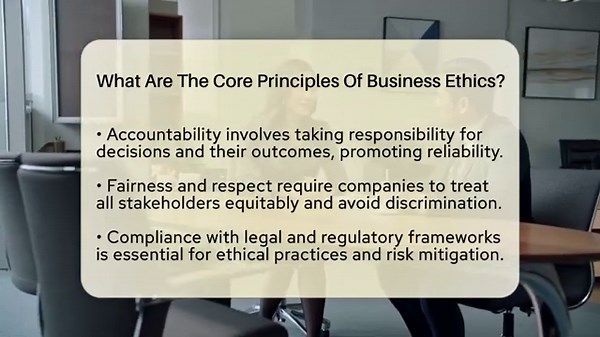 What Are The Core Principles Of Business Ethics? - Learn About Economics