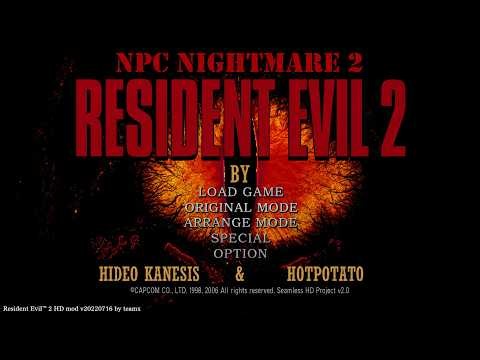 Resident Evil 2 - NPC Nightmare 2 - First Playthrough