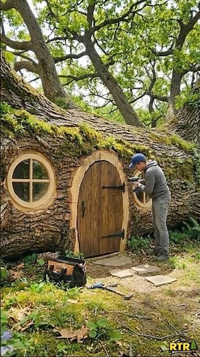 I Built a House in a Tree 🌳