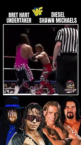 5.3K views · 23 reactions | Bret Hart & Undertaker vs HBK & Diesel |...