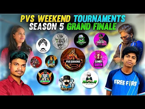 Tamilnadu Esports Team GRAND FINAL WEEKEND TOURNAMENT Season 5 Free Fire Live Tamil - PVS GAMING