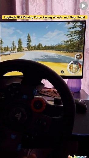 Logitech G29 Driving Force Racing Wheel and Floor Pedals, Stainless Steel Paddle Shifters