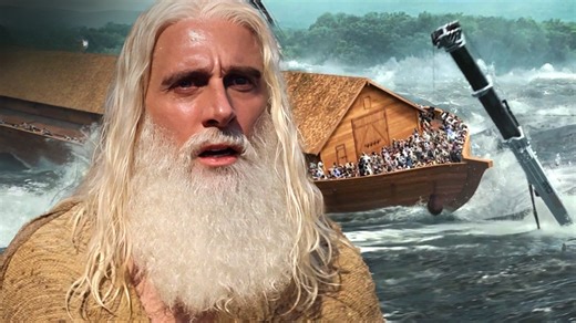 Evan’s ark faces the prophesied flood (full scene) Evan Almighty