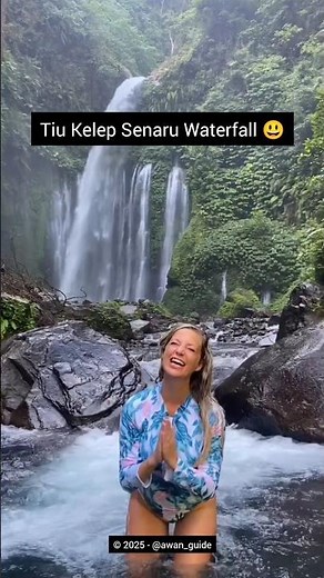 Tiu Kelep Senaru Waterfall #rinjani #wisataalam #airterjun