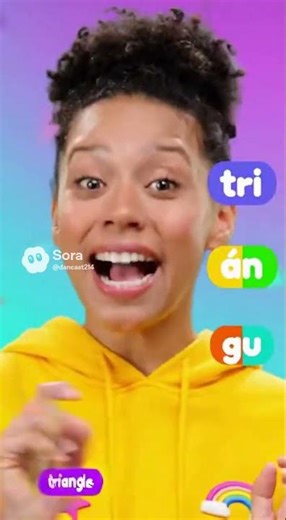 Say “triangle” in Spanish! Fun & Easy Spanish for Kids!