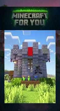 Minecraft Castle Tower House - No Music #minecraft #minecraftbuilds #...