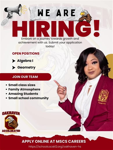 Join Oakhaven High School as a Mathematician!