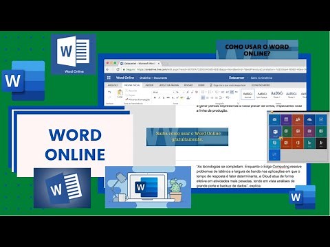 Como Usar o WORD ONLINE