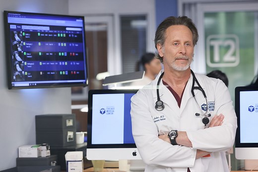 Dr. Archer's Estranged Son Just Became His Patient on Chicago Med