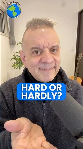 ⁉️HARD or HARDLY